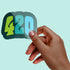 420 Premium Vinyl Sticker,  Stoner Stickers, Glossy Laptop Decal